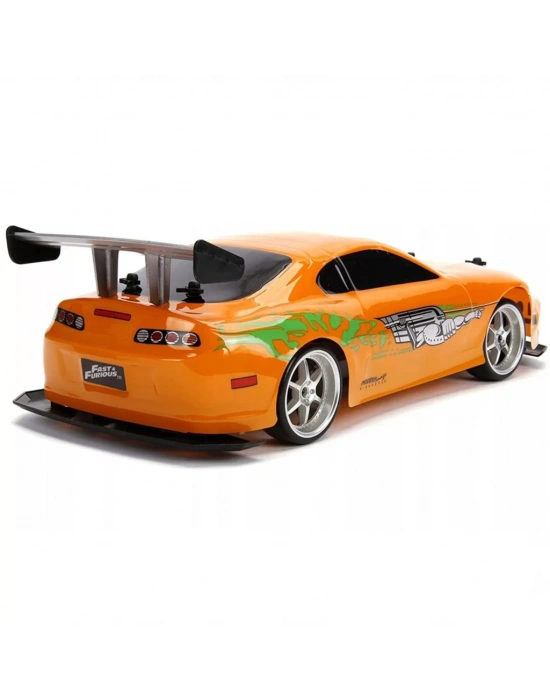 1:10 Fast & Furious 1995 Kumandalı Brians Toyota Supra Drift Turbo Araba