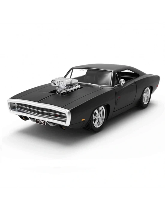 1:16 1970 Dodge Charger R/T Sesli ve Işıklı Uzaktan Kumandalı Araba