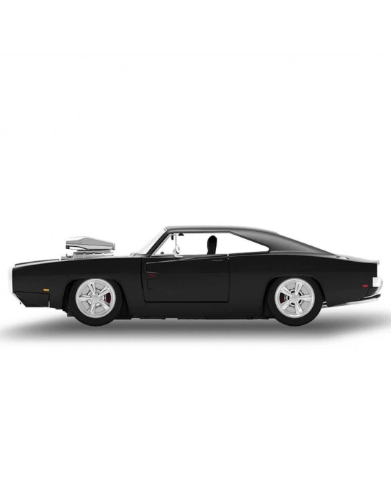 1:16 1970 Dodge Charger R/T Sesli ve Işıklı Uzaktan Kumandalı Araba
