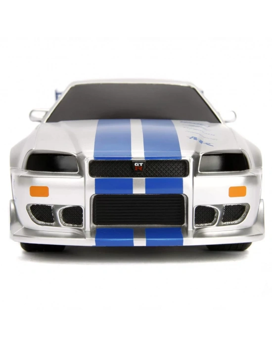 1:16 Fast & Furious Kumandalı Brians Nissan Skyline GT-R Turbo Araba