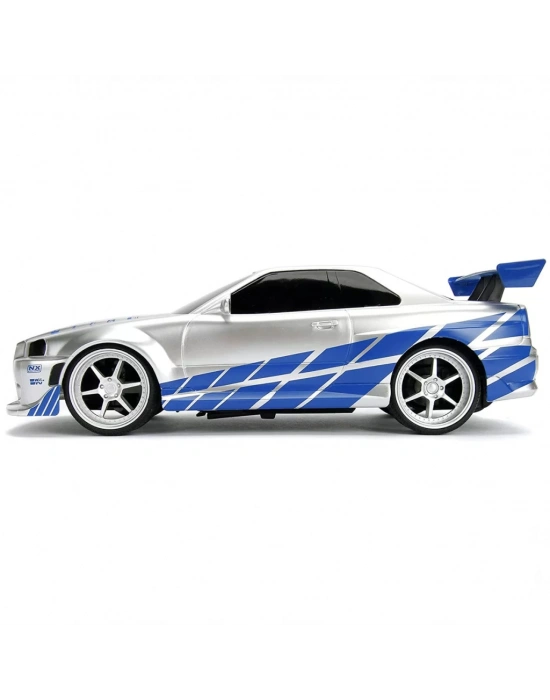 1:16 Fast & Furious Kumandalı Brians Nissan Skyline GT-R Turbo Araba