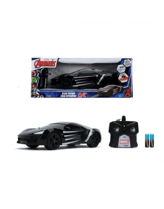 1:16 Jada Toys Marvel Black Panther Lykan Hypersport Kumandalı Araba