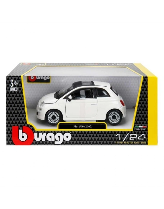 1:24 Fiat 500 2007 Model Araba