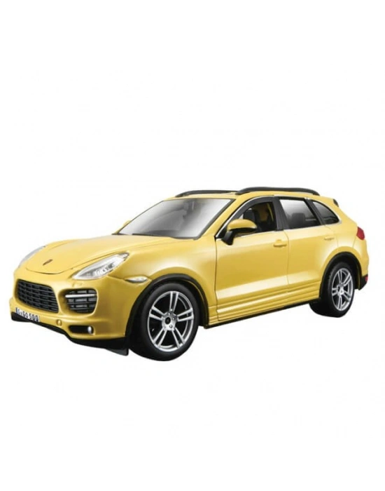 1:24 Porsche Cayenne Turbo Plus Sarı Model Araba