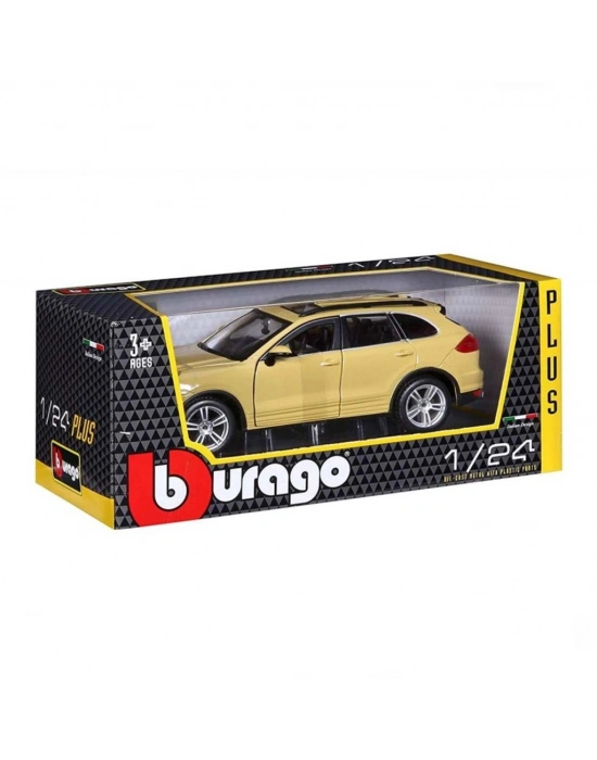 1:24 Porsche Cayenne Turbo Plus Sarı Model Araba