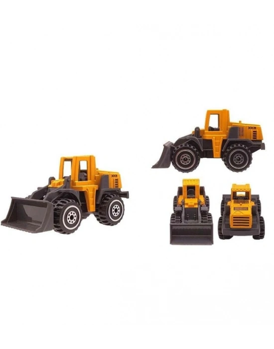 1:64 Mini Metal İnşaat Araçları Serisi