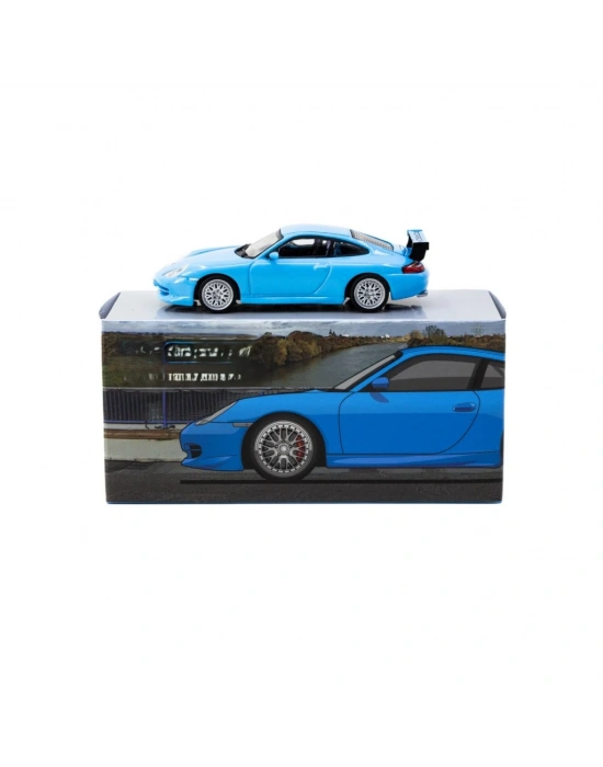1/64 MODEL ARAÇ 911 GT3 (type 996) Light Blue