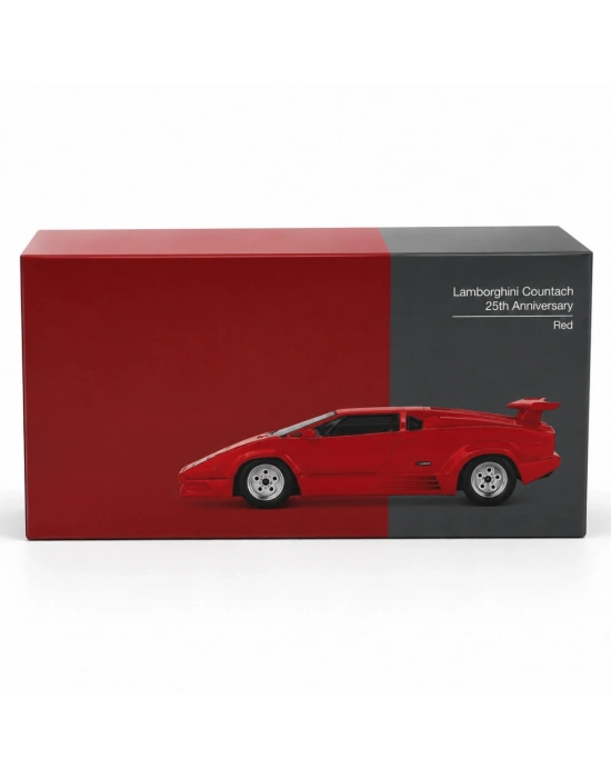 1/64 Model Araç Countach 25th Anniversary Red