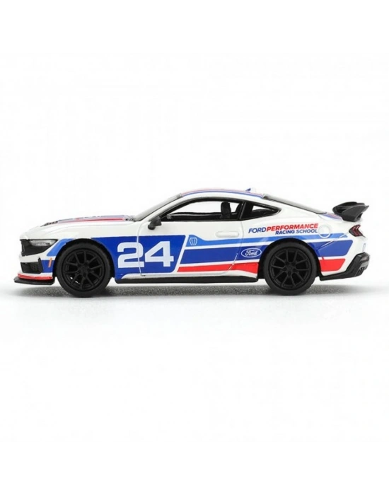 1/64 Model Araç Mustang Dark Horse #24 Performance Racing School