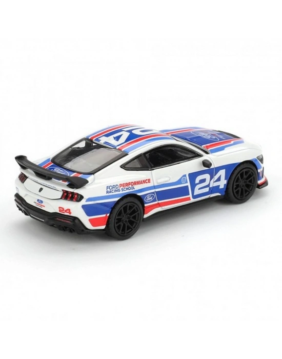 1/64 Model Araç Mustang Dark Horse #24 Performance Racing School