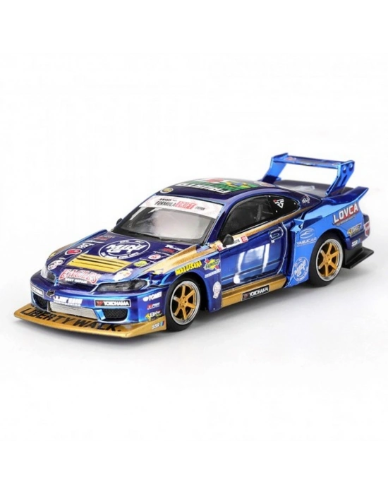 1/64 MODEL ARAÇ S15 SILVIA Team Liberty Walk 2025 Formula Drift