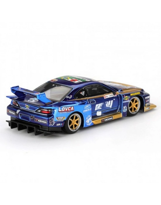 1/64 MODEL ARAÇ S15 SILVIA Team Liberty Walk 2025 Formula Drift
