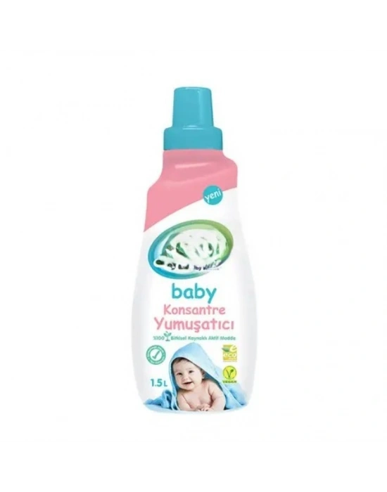 %100 Bitkisel Konsantre Yumuşatıcı 1500 ml