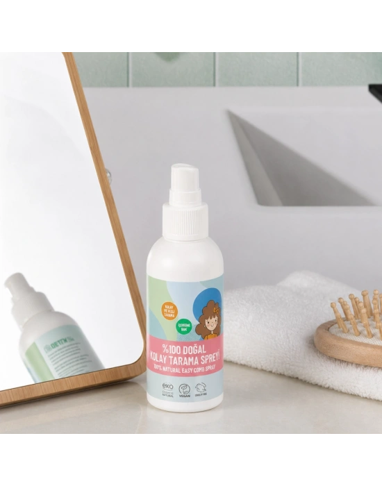 %100 Doğal Kolay Tarama Spreyi 100 ml