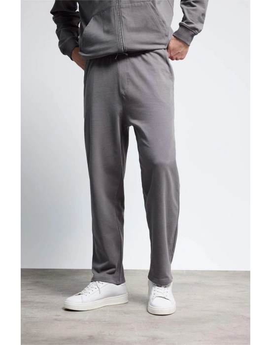 %100 Pamuk Pantolon F9658AX26SP Gri