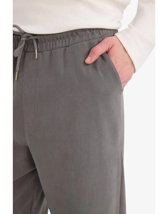 %100 Pamuk Pantolon F9658AX26SP Gri