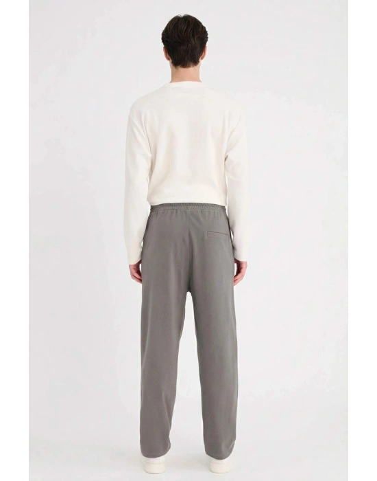 %100 Pamuk Pantolon F9658AX26SP Gri