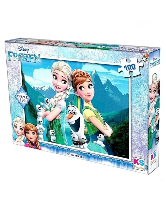 100 Parça Frozen Puzzle