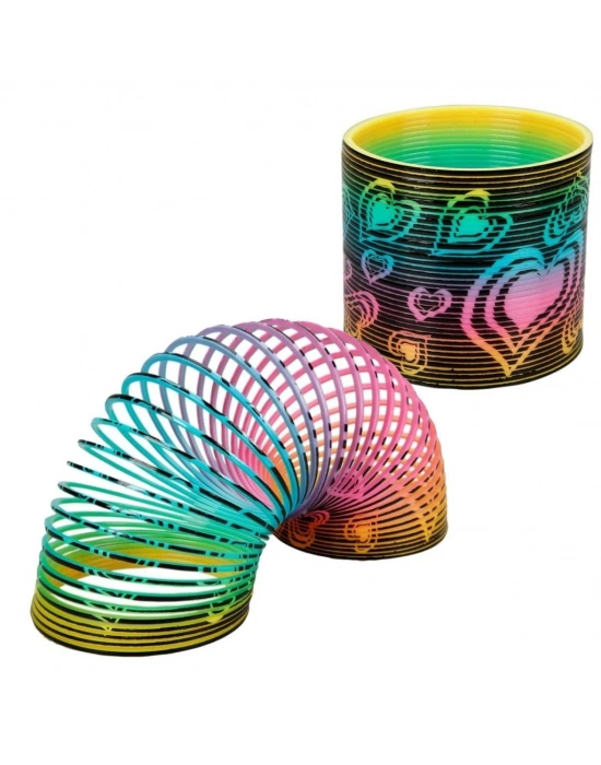 1001094 , Rainbow Neon Stres Yayı - Karışık Desenli