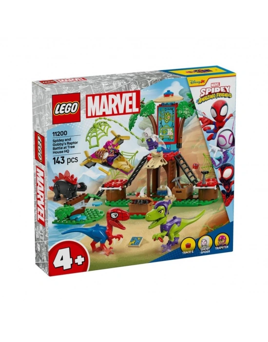 11200  NessiWorldl - Spidey Ağaç Ev Karargahında Savaş 143 parça +4 yaş