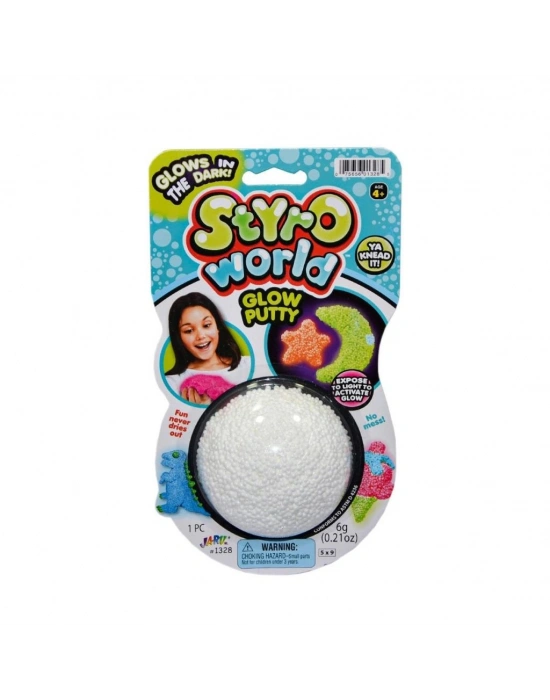 1328 Karanlıkta Parlıyor Glow Putty