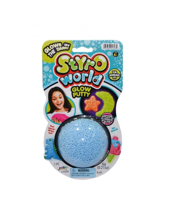 1328 Karanlıkta Parlıyor Glow Putty
