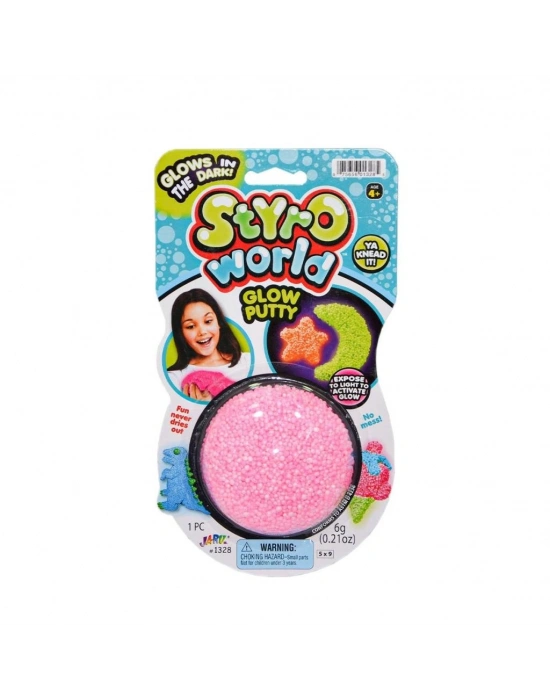 1328 Karanlıkta Parlıyor Glow Putty