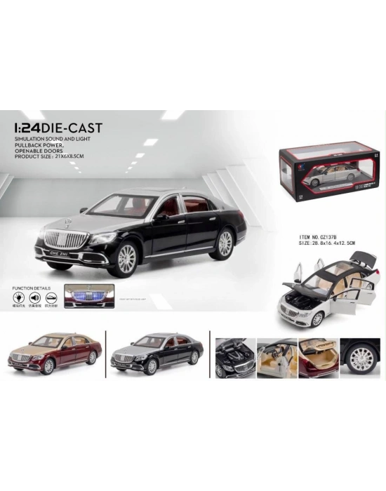137B Model Araç S600 1:24-
