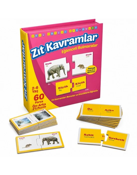 1390 EĞLENCELİ BUL ZIT KAVRAMLAR