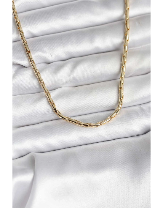 14K Gold Renk Kaplama Model CM Kadın Kolye