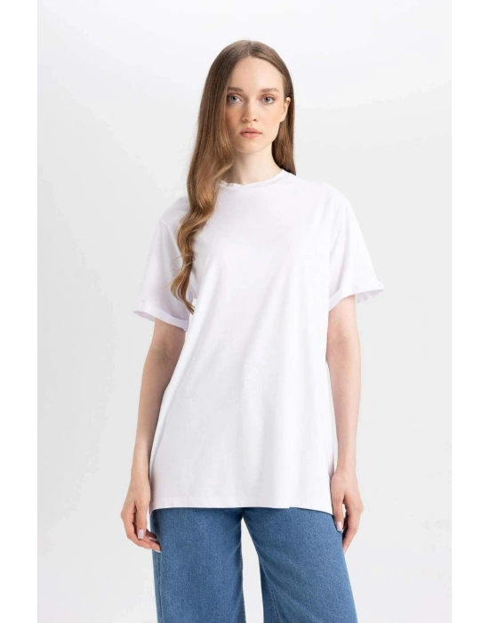 2li Paket Bisiklet Yaka Kısa Kollu Tişört D5479axns