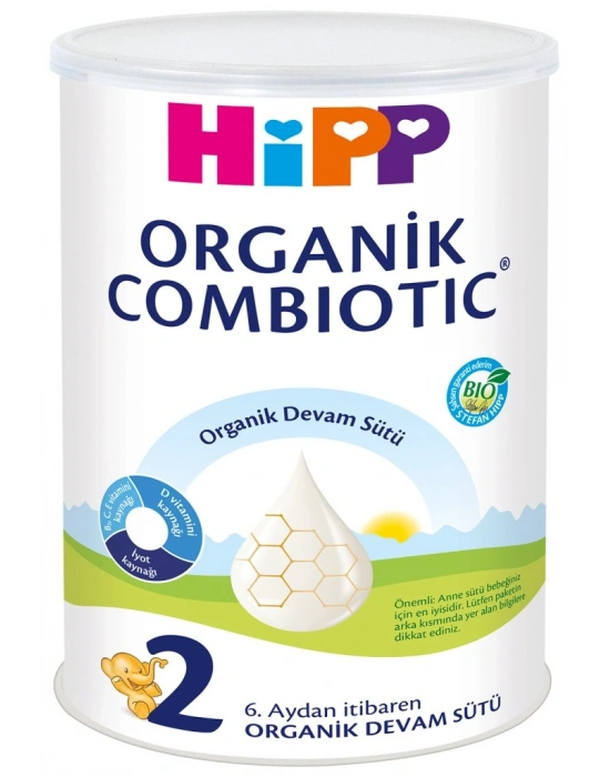 2 Organik Combiotic Bebek Sütü 350 Gr