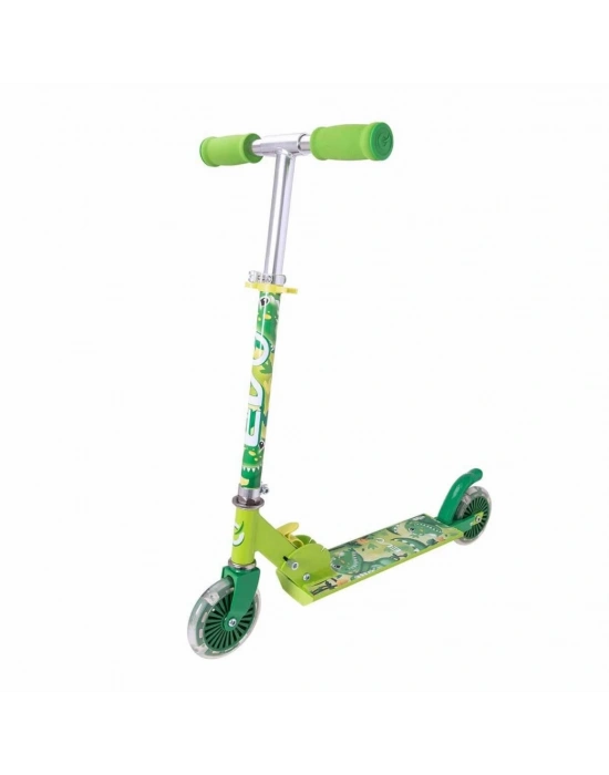 2 Tekerlekli Katlanabilir Inline Işıklı Scooter