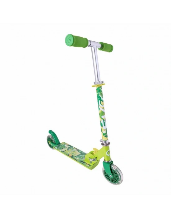 2 Tekerlekli Katlanabilir Inline Işıklı Scooter