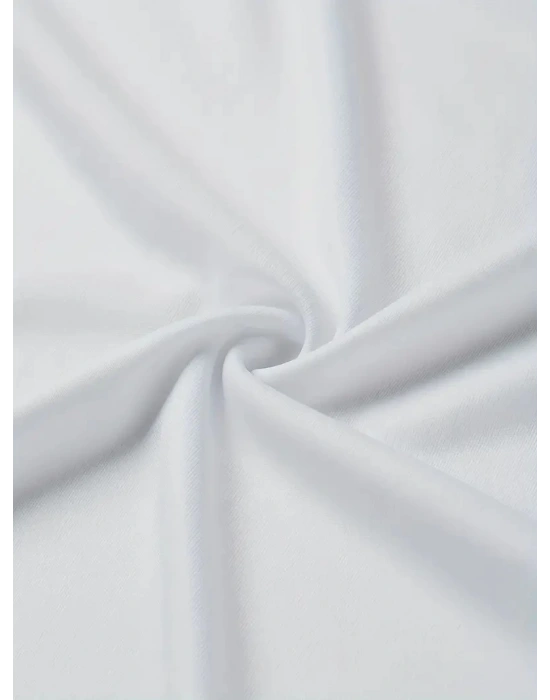 20/1 Penye Compack I TRIED TO WARN YOU. Baskılı Oversize Bisiklet Yaka T-shirt - Beyaz