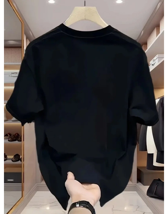 20/1 Penye Compack Özgür kuşlar Baskılı Baskılı Oversize Bisiklet Yaka T-shirt - Beyaz