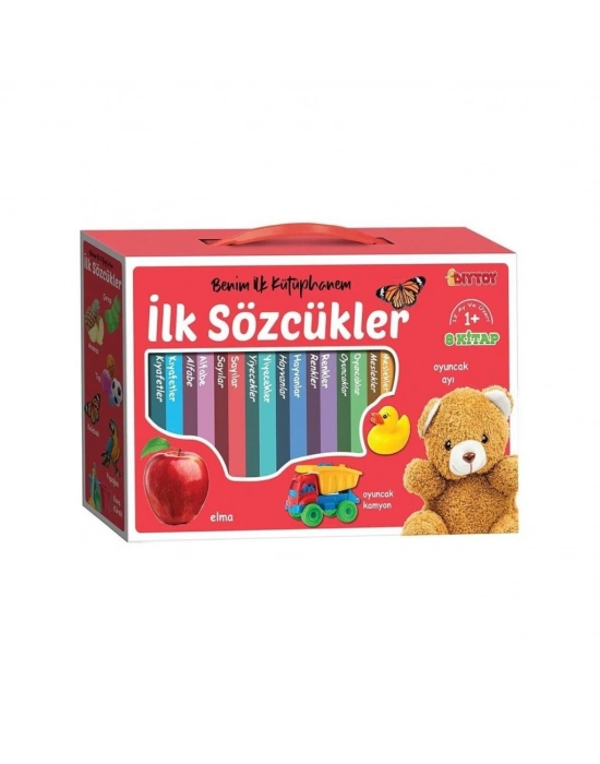 2090 İlk Kütüphanem-İlk Sözcükler 8Li NessiWorld Kitap Seti