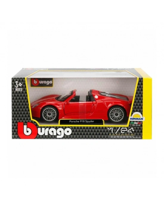21076  1:24 Porsche 918 Spyder Model Araba -