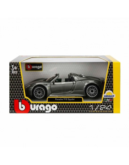 21076  1:24 Porsche 918 Spyder Model Araba -