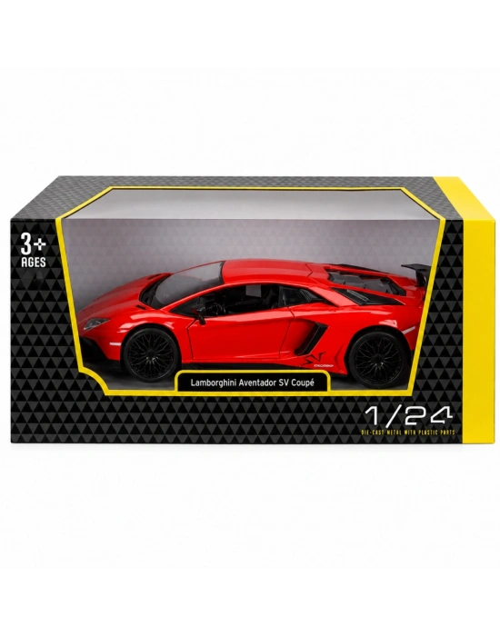 21079 1 24 AVENTADOR SV COUPE KRMZ