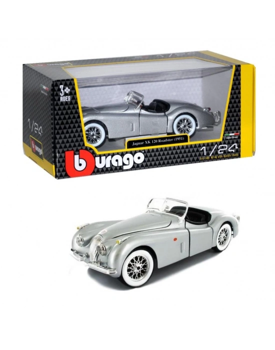 22018 1:24 Burago Jaguar Xk 120 Roadster