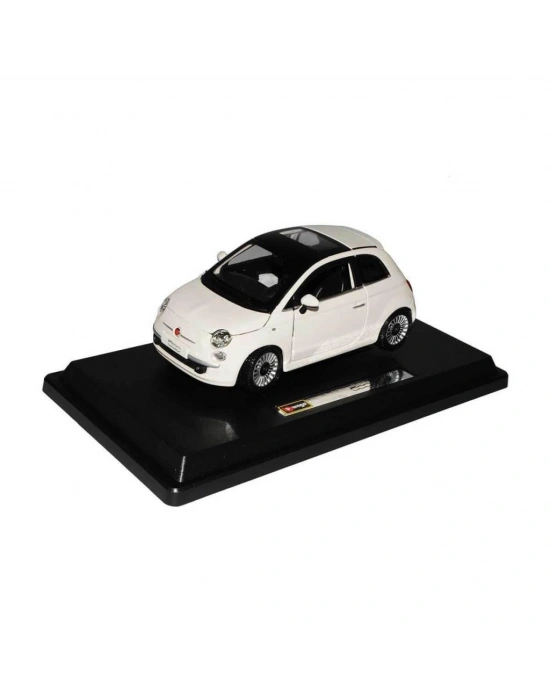 22106 Burago 1:24 Fiat 500 2007 Model Araba
