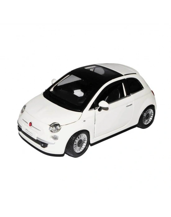 22106 Burago 1:24 Fiat 500 2007 Model Araba
