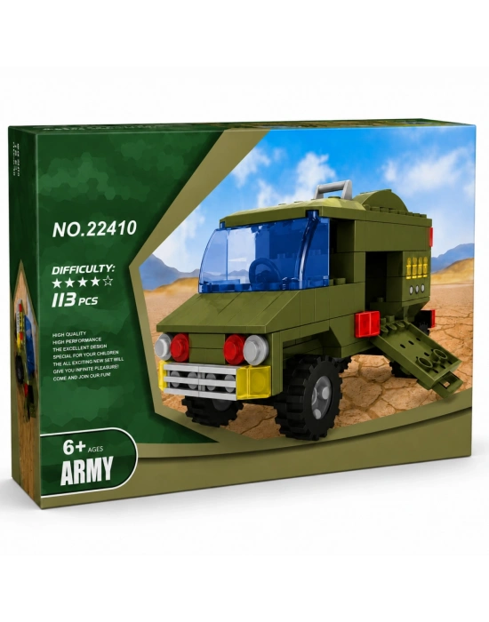 22410 113 PARÇA MİNİ ASKERİ ARAÇ