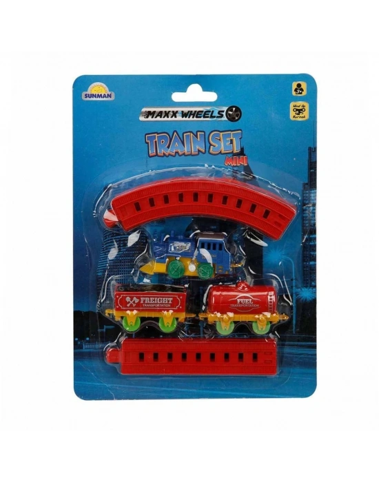 2559 Maxx Wheels Mini Tren Seti 11 Parça -