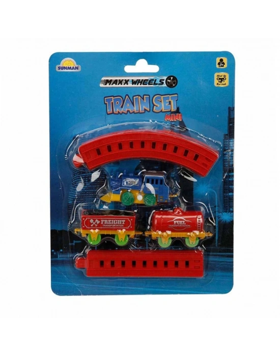 2559 Maxx Wheels Mini Tren Seti 11 Parça -