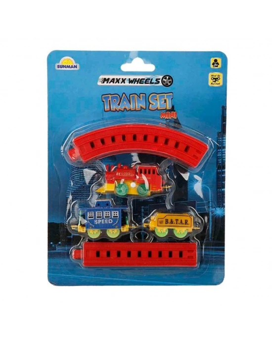 2559 Maxx Wheels Mini Tren Seti 11 Parça -