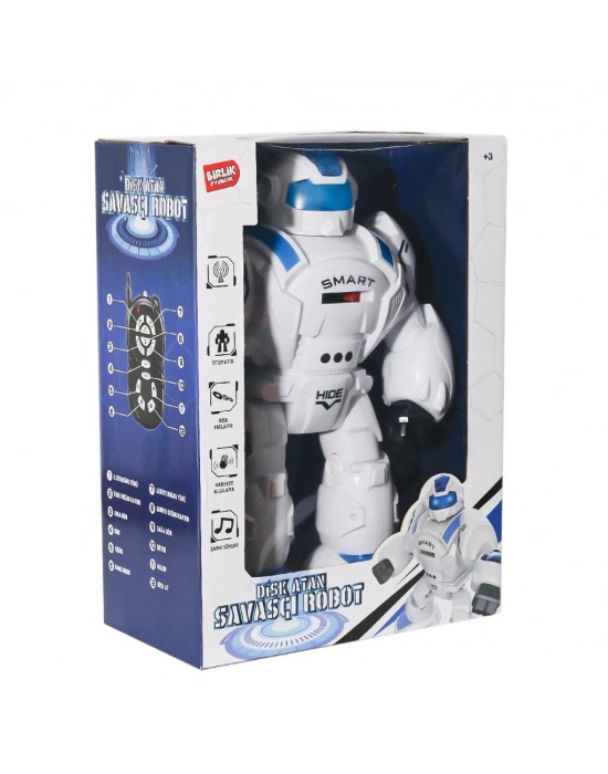 27115 Kumandalı Disk Atan Süper Robot -Birliktoys