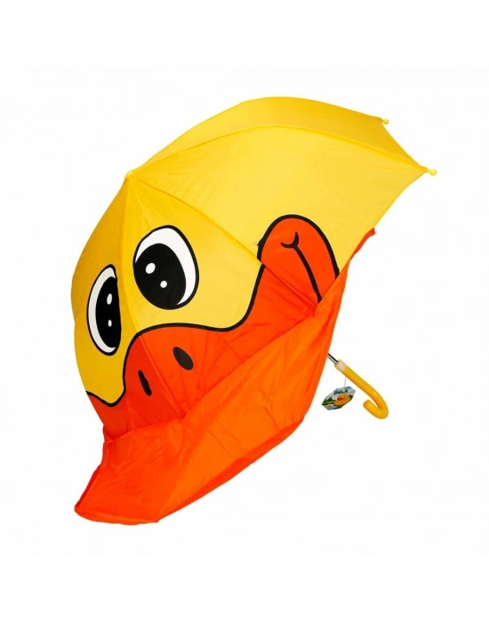 2986 Ördek Şekilli Çocuk Şemsiyesi 45 cm -NessiWorld