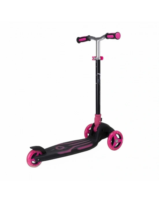 3 Tekerlekli Katlanabilir Işıklı Pembe Scooter